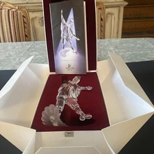 SWAROVSKI SCS ANNUAL EDITION 1999 "MASQUERADE" PIERROT CRYSTAL FIGURINE IN BOX