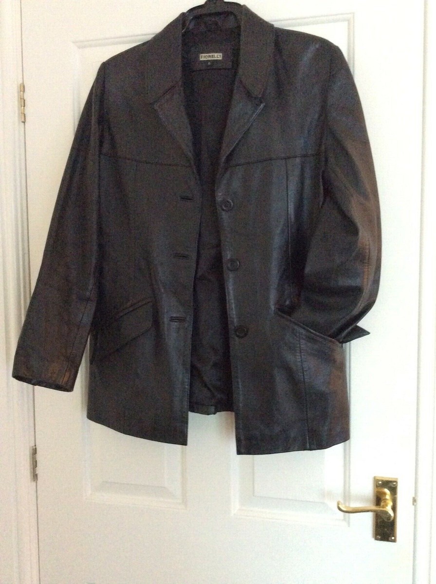 Black leather jacket | eBay
