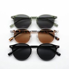 Retro Round Polarized Sunglasses Men Women Classical UV400 Outdoor Sunny Eyewear