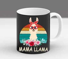 Mama Llama Cute Mothers Day Gift For Mommy Funny Gifts For Mom Coffee Mug