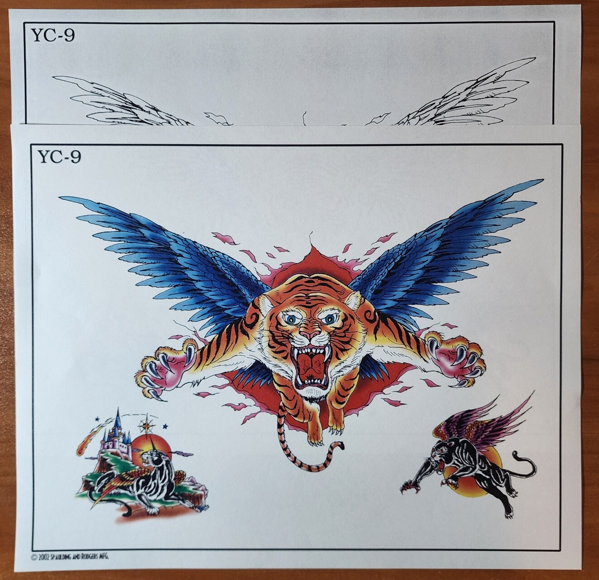 K*o様 スポルディング&ロジャース TATTOO FLASH K*o様 スポルディング