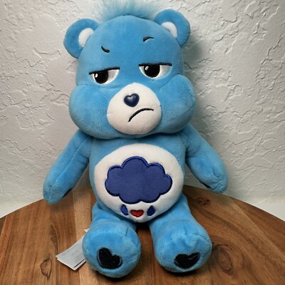 Care Bears Grumpy Bear Unlock The Magic Plush Soft Toy Blue Storm Rain Cloud