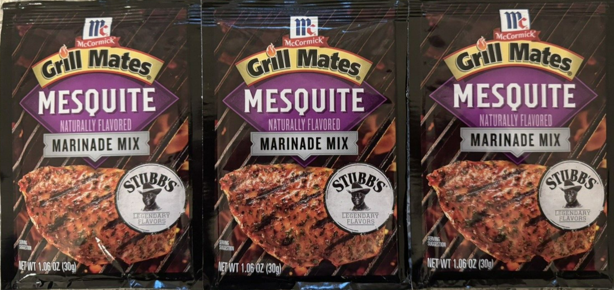 Packets Grill Mates Mesquite Marinade Mix Packets Apr-29-25