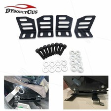 Fits Nrg Recaro Sparco Racing Bride Seat Super Low Down Side Adjustable Bracket