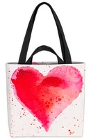 Herz Valentinstag Muttertag Liebe Tasche Herz Valentin Wasserfarben Wasserfarbe