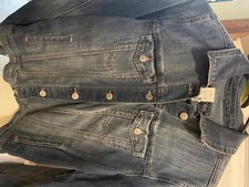 Denim Jean Jacket New w Tags Maurice s W Small