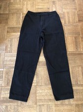 Vintage Dockers Cotton Pants Sz 8P 28 x 27 Petite Comfy Black 1990's Rare Gift