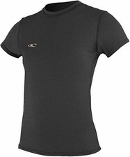 O'Neill Women Hybrid SS Sun Shirt S Slate 4675
