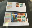 Australia FDC 2013 Surfing MNH Set And Mini sheet
