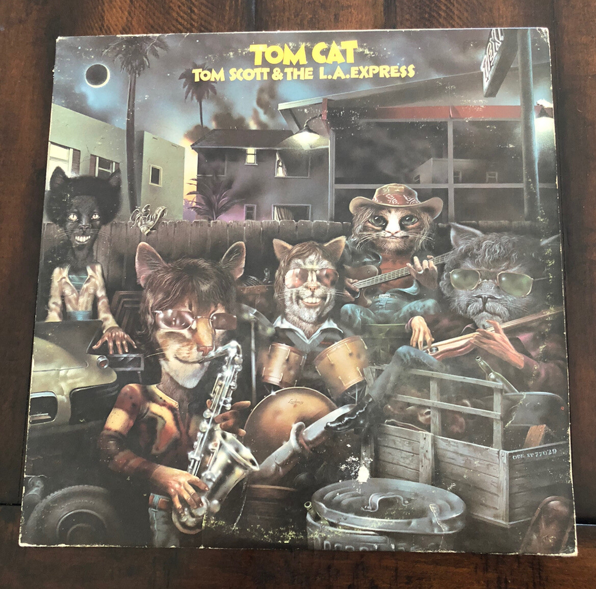 【LP】トム・スコット＆ザ・L.A.エキスプレス　輸入盤レコード Tom Cat Tom Scott And The LA Express LP Vinyl Record 1975