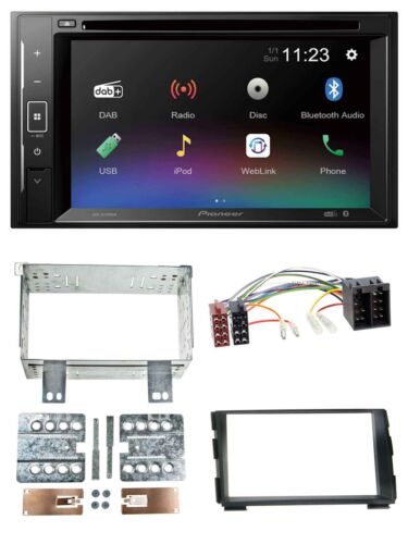 Autoradio Pioneer Bluetooth MP3 USB 2DIN DAB DVD pour Kia Ceed 09-12 proCeed 11-1 - Photo 1/7