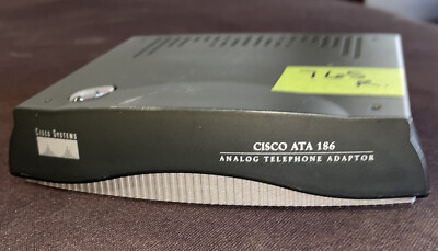 Cisco ATA 186 Series Analog Telephone Adapter - no Adapter 64