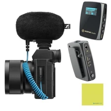 Liquid Audio MKE 200 Condenser Microphone Bundle with WE10 Wireless MIC OPEN BOX