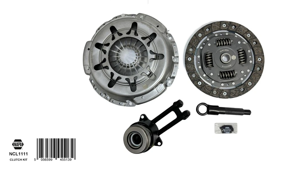Clutch Kit fits MAZDA 2 DY 1.4D 03 to 07 210mm NAPA DK4917ZX1A DK4917ZX1B New - Image 2 of 4