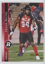 2021 Upper Deck CFL Red 66/165 Frank Beltre #10 2wq