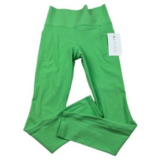 NWT Athleta Salutation Stash Tight Leggings Green Women s Size XS