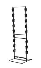 SSWBasics Black Countertop Chip Rack Display Stand   32 Clips 9"W 10"D