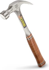 Estwing E20C Curved Claw Hammer - Leather Grip,Blue Finish,560g (20oz)
