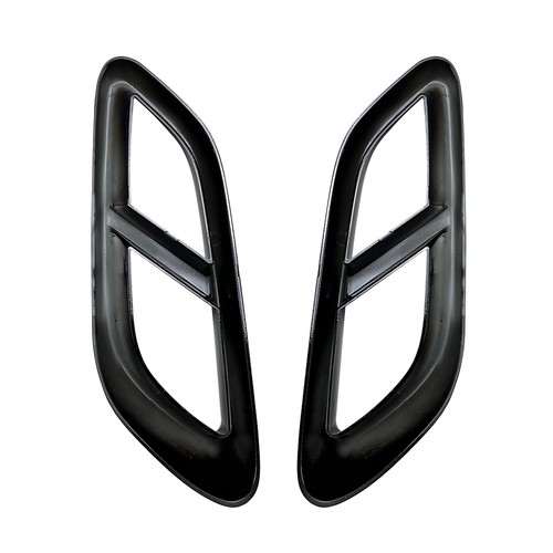 Carbon Look Hinten Kehle Auspuffrohr Outlet Abdeckung Für Benz CLE Coupe 24 + - Picture 9 of 9