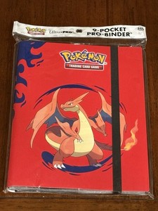 Ultra Pro 9-Pocket PRO Binder Pokémon Mega Charizard X and Y *Stores 360 Cards*