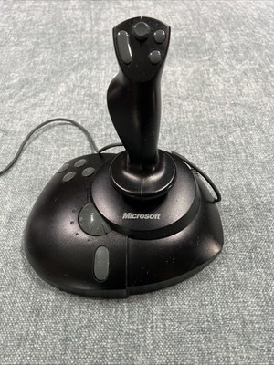 Microsoft Flight Simulator Joystick Sidewinder Precision Pro For PC X03-57540 C6