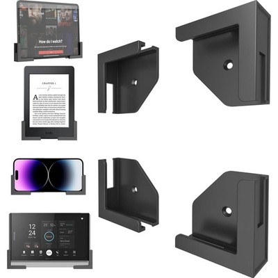 Wandhalterung, Smartphone, Tablet, E-Reader, Router, Klebeband, Schrauben, Sc...