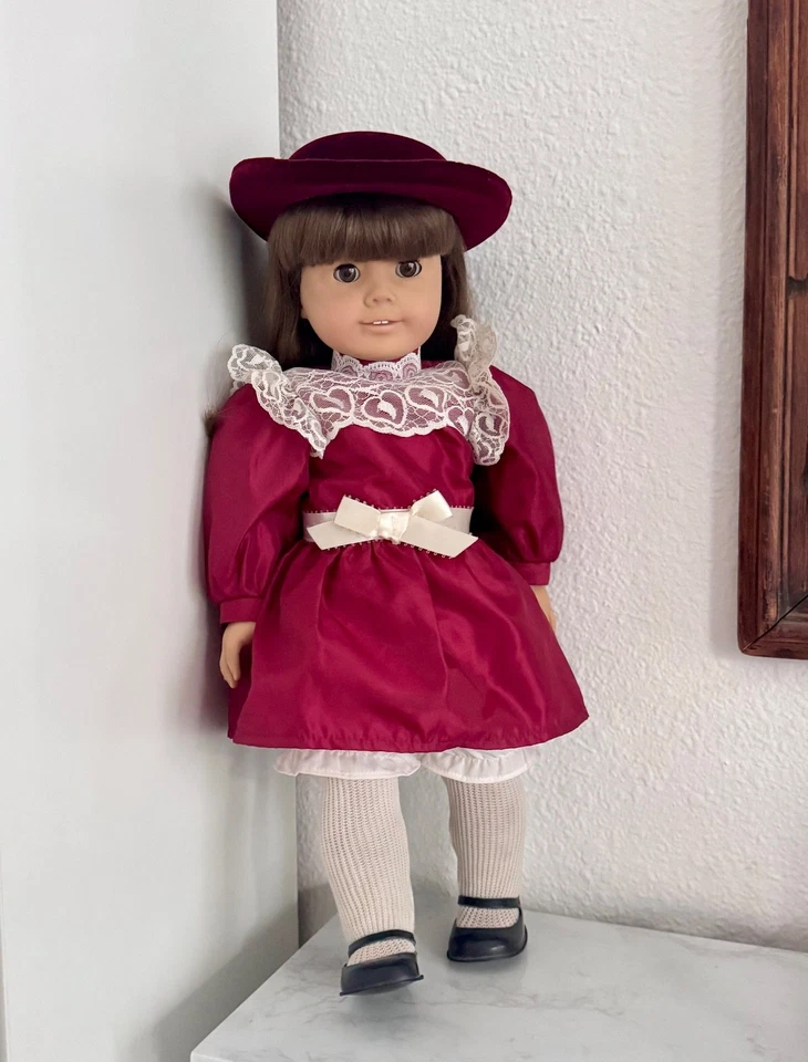 Muñeca Samantha American Girl 1986 de colección con traje y sombrero originales Meet Foto 2 de 4