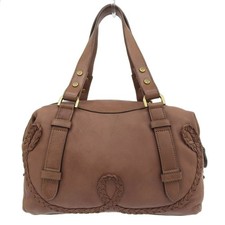 Borsa a tracolla a mano MULBERRY borsa tote borsa Boston 2 vie in pelle marro...