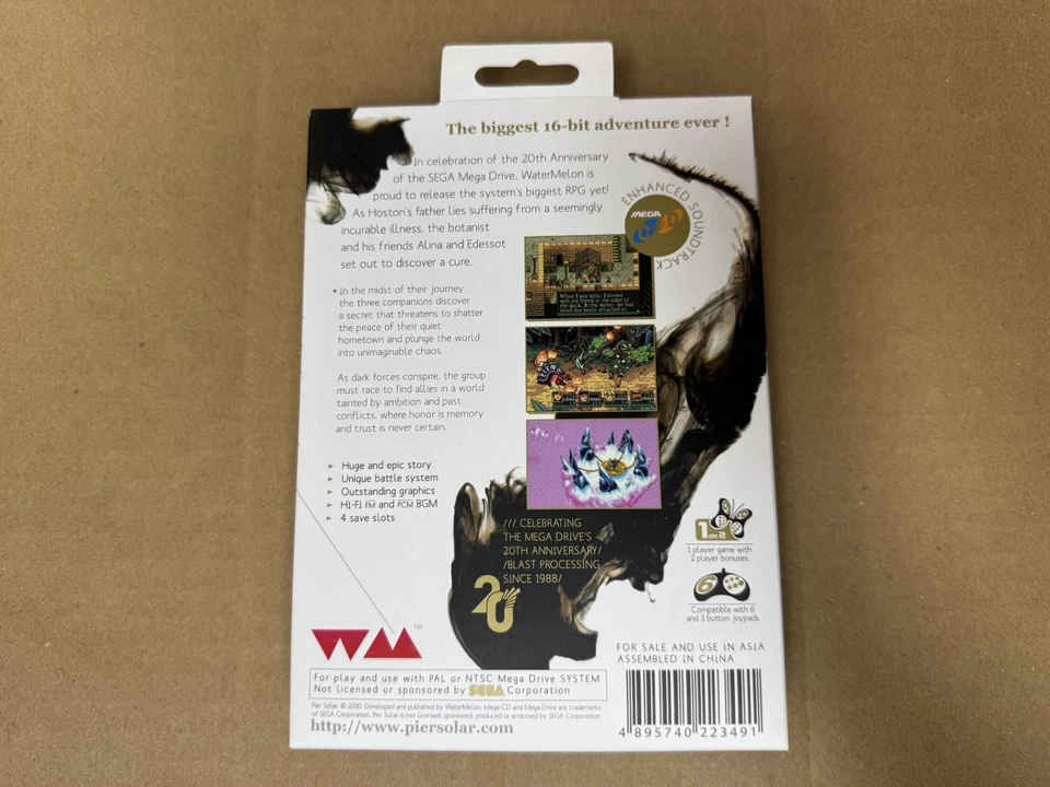 Pier Solar and the Great Architects Sega Mega Drive New Box Launch First Genesis - Image 4 of 4