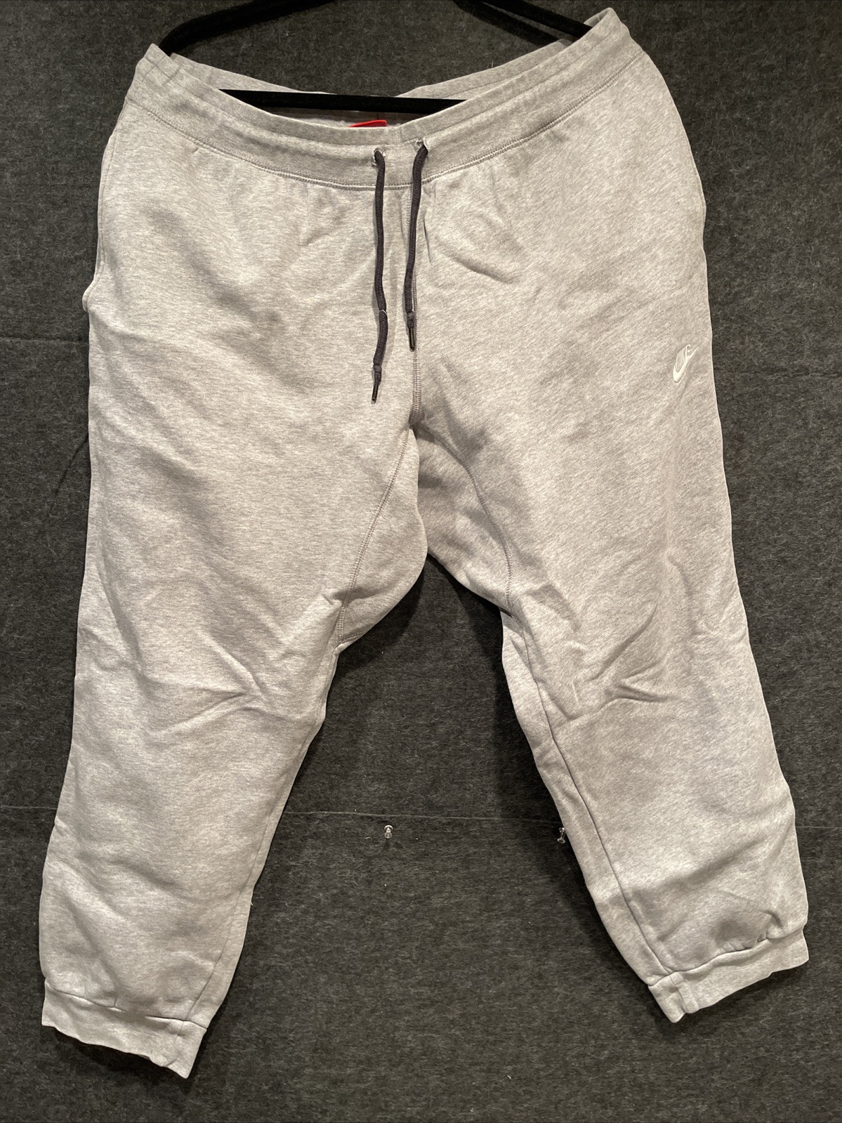 Nike Joggers Mens Snall Grey Strait Leg  Sweatpants Athletic Workout Pants XXL-image