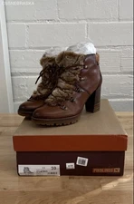 Pikolinos Brown Womens Cuero Ankle Boots - Size 39