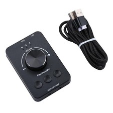 USB Bluetooth 5.1 Audio Video Volume Control Knob One Click Mute For PC Speaker