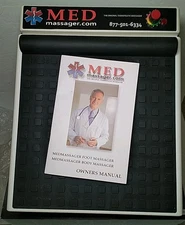 Med Massager MMF07 11 Speed Therapeutic Foot Massager Stimulates Circulation LN 