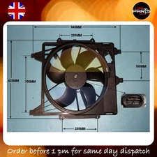 FAN FOR RENAULT CLIO KANGOO BE BOP KANGOO/GRAND MEGANE SCÉNIC THALIA RADIATOR