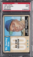 1968 TOPPS ALL STAR #364 JOE MORGAN PSA 9