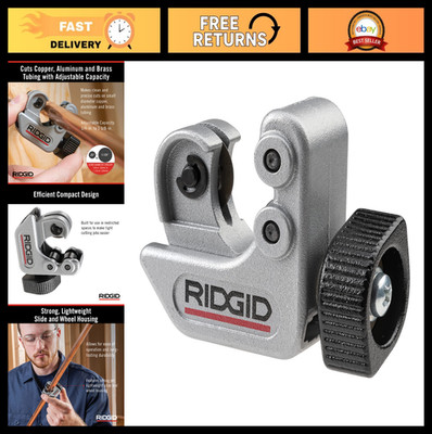 Close Quarters Tubing Cutter 1/4'' to 1-1/8'' - Compact Pipe Cutter for Plumbing