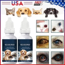 2X Pet Eye Drops Cataract Drops For Pet Eye Lubricant Drop Lanosterol Solution