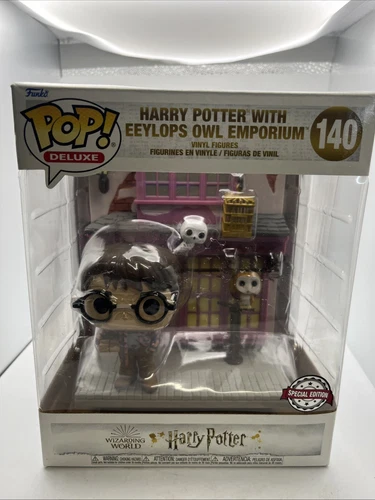 Funko Pop! Deluxe: Harry Potter - Harry Potter with Eeylops Owl Emporium -...