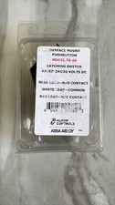 New Alarm Controls TS-20 Surface mount Pushbutton Latching Switch