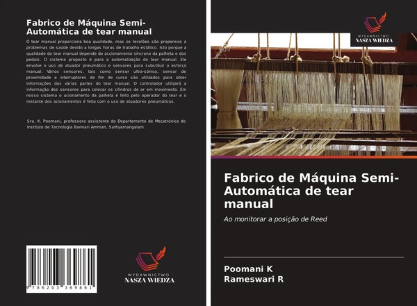 Poomani K (U. A.) | Fabrico De MáQuina Semi-AutomáTica De Tear Manual | Buch-image