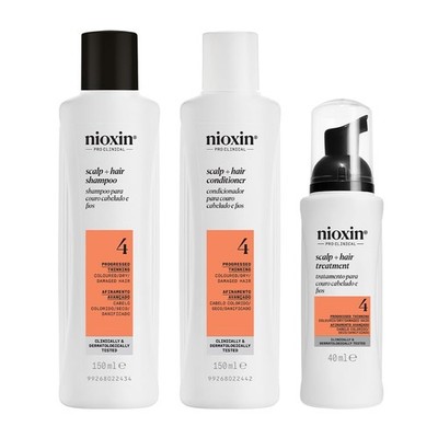 Nioxin Kopfhaut + Haarverdichtung System 4 Kit - Haarkursystem für colorierte