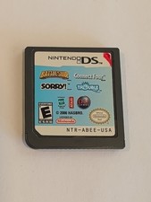 Nintendo DS Sorry, Battleship, Trouble & Connect 4 Game. Cartridge Only. Tested