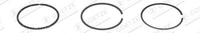 Pour CADILLAC CTS; FORD ESCORT III, ESCORT III Jeu de segments de Piston - Photo 1/2