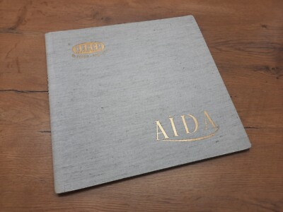 German ED1 ''MINT'' Verdi Aida Alberto Erede Renata Tebaldi Decca   LXT 2735/37