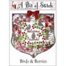 A Bit of Stitch Machine Embroidery Birds and Berries ABS BIRDS BERR
