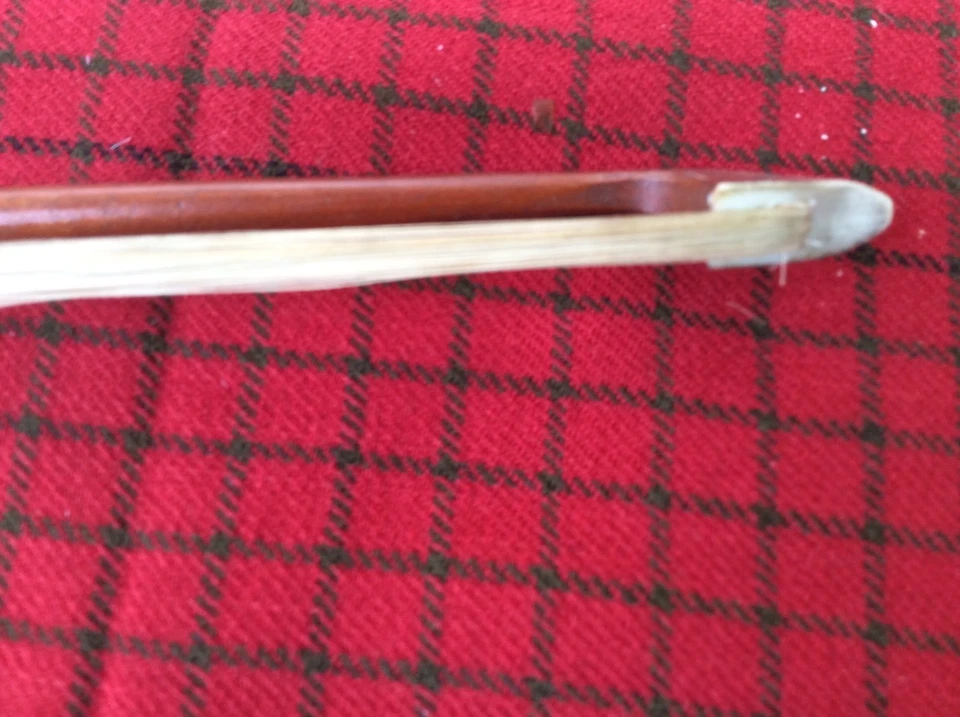  Винтажный альт бант 29 дюймов длиной 45 г, вероятно, немецкий середины века   - Изображение 4 из 4