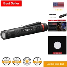 54 Lumen Inspection Beam LED Penlight - Tough - Adjustable Clip - Rugged