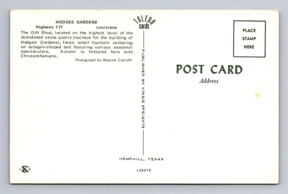 Florien LALouisiana, Hodges Gardens, Autumn Chrysanthemums, Vintage