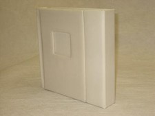 12x12 ivory Self Mount Wedding Photo Album - 30 Sides Engraving Available 