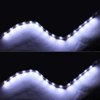 Yeni 15 LED 30 Cm Araba Motorlu Taşıt Esnek Su Geçirmez Şerit Işık 12 V-LED Şeri - Foto 5